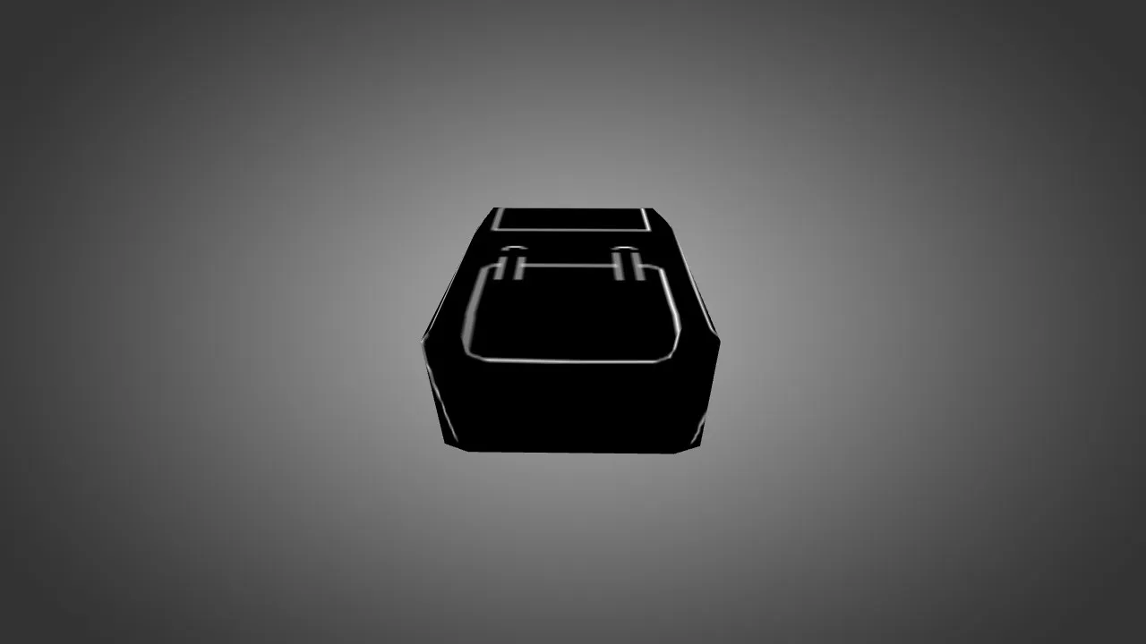 Скриншот Модель «Черный рюкзак» v_ p_ w_ для CS 1.6: звуки, анимация осмотра, качество текстур