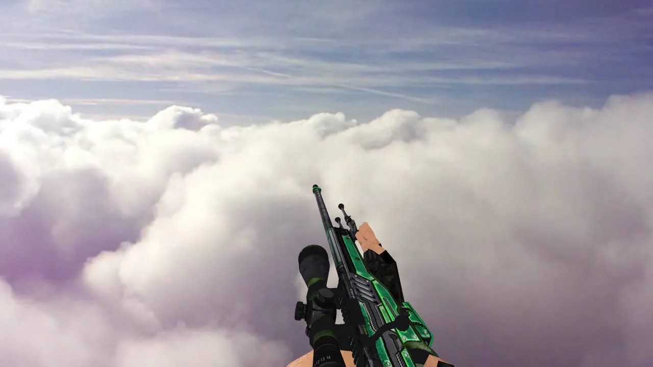 Скриншот Модель «AWP Viper Strike» для CS 1.6 - Высокое качество