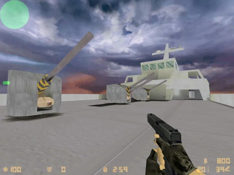 Скриншот  de_destroyer для CS 1.6: точки, пути, спавны, .nav и оптимизация wpoly/epoly