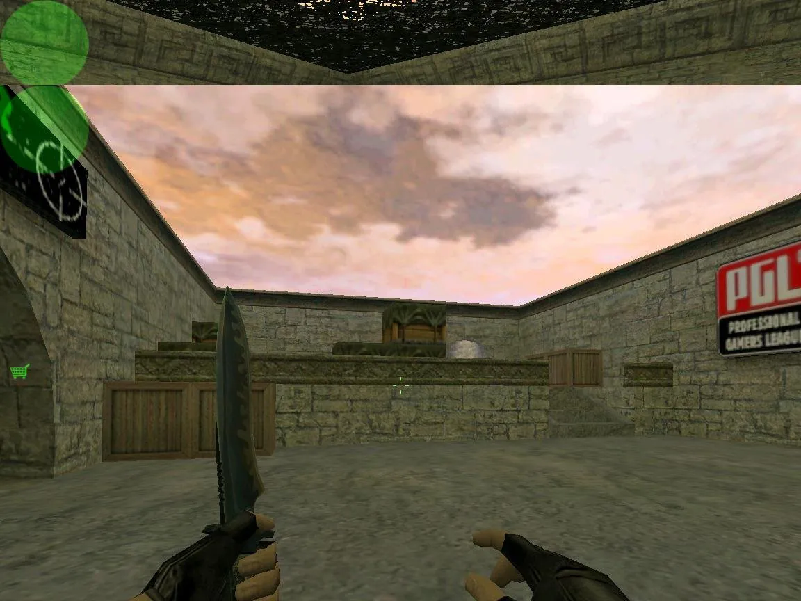 Скриншот  Карта de_pgl_war для CS 1.6: тактические возможности и оптимизация