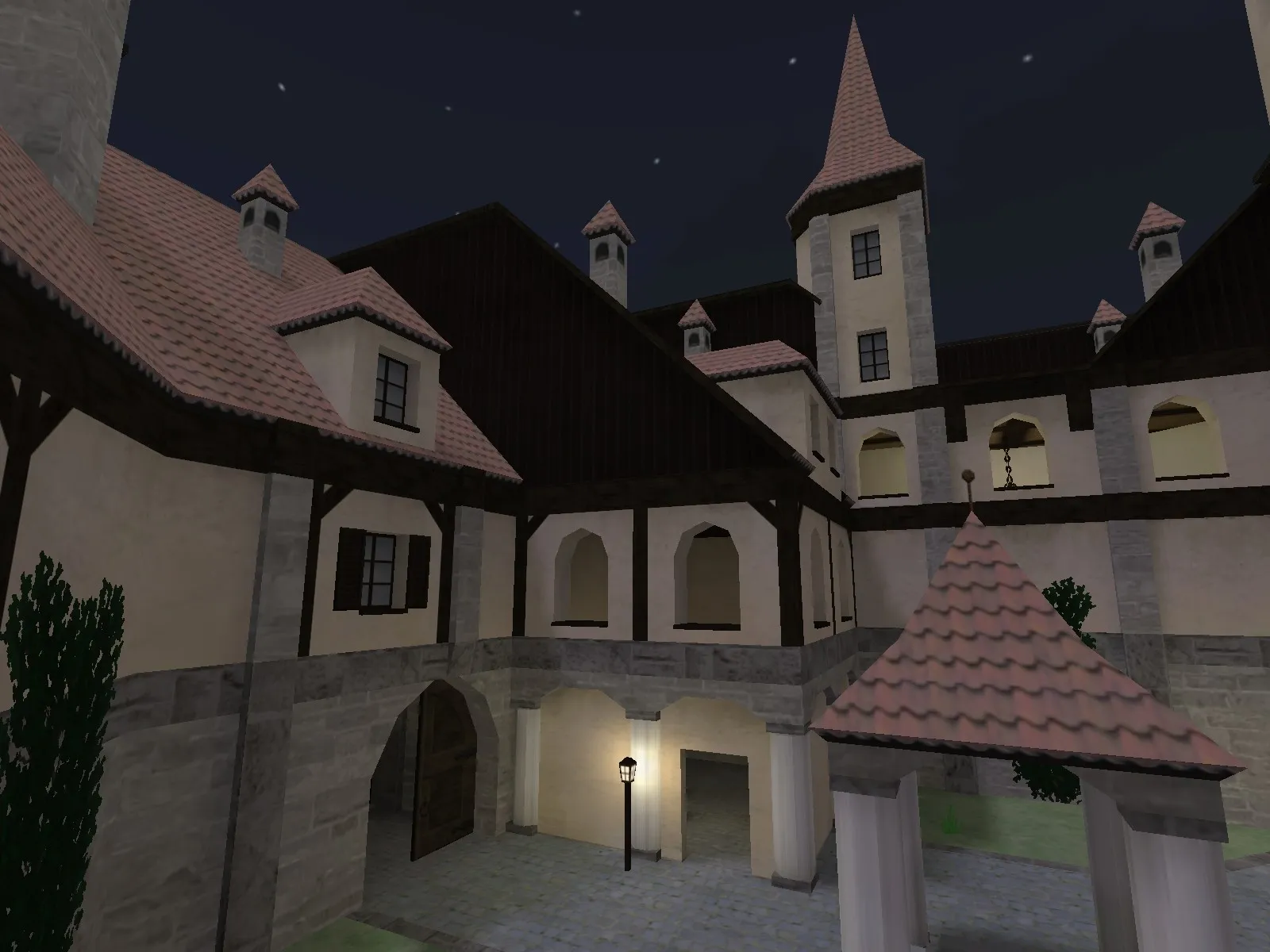 Скриншот  Карта de_racula2 для Counter-Strike 1.6: Обзор и тактика