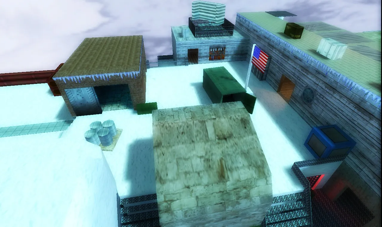 Скриншот Карта de_summit для CS 1.6: Тактические возможности и оптимизация