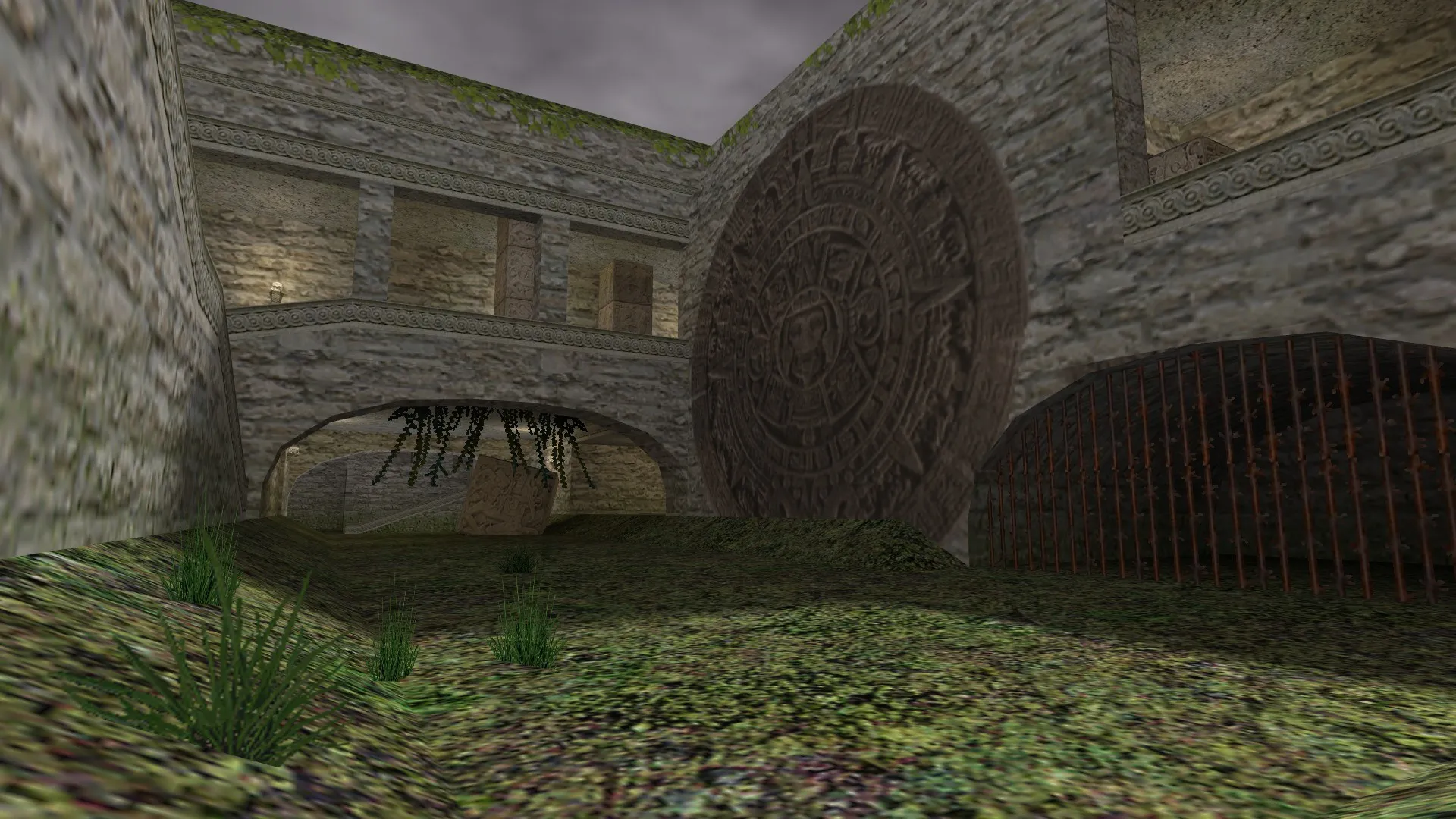 Скриншот  de_aztec3 для CS 1.6: тактика за CT и T, точки, .nav для ботов и оптимизация карты