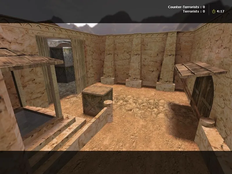 Скриншот  de_greece для CS 1.6: тактика за CT/T, точки контроля, .nav и оптимизация карты