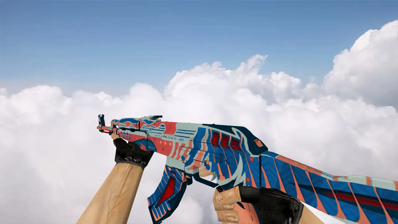 Скриншот Модель AK-47 Wayfarer 80 v_ для CS 1.6: p_ и w_ с звуками, анимацией осмотра, качеством текстур и настройкой