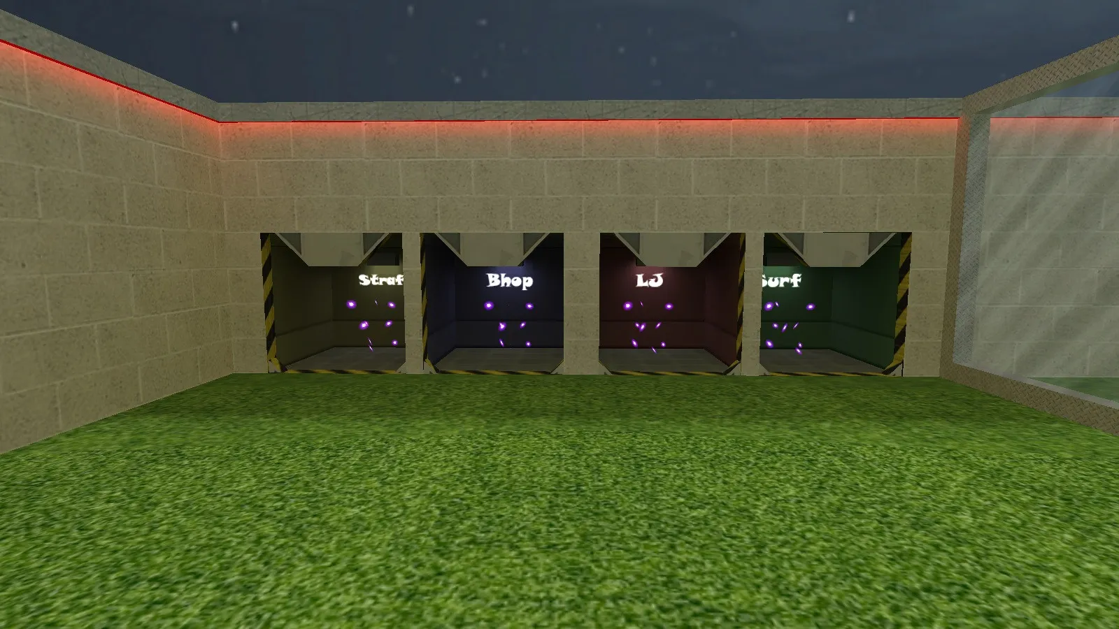 Скриншот  deathrun_friday3_rmk для CS 1.6: карта deathrun, точки, маршруты, .nav и оптимизация wpoly/epoly