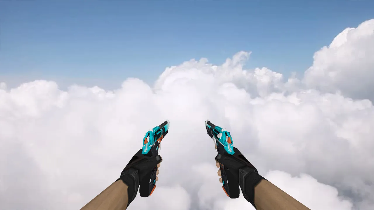 Скриншот Модель Dual Berettas Trigger Happy для CS 1.6