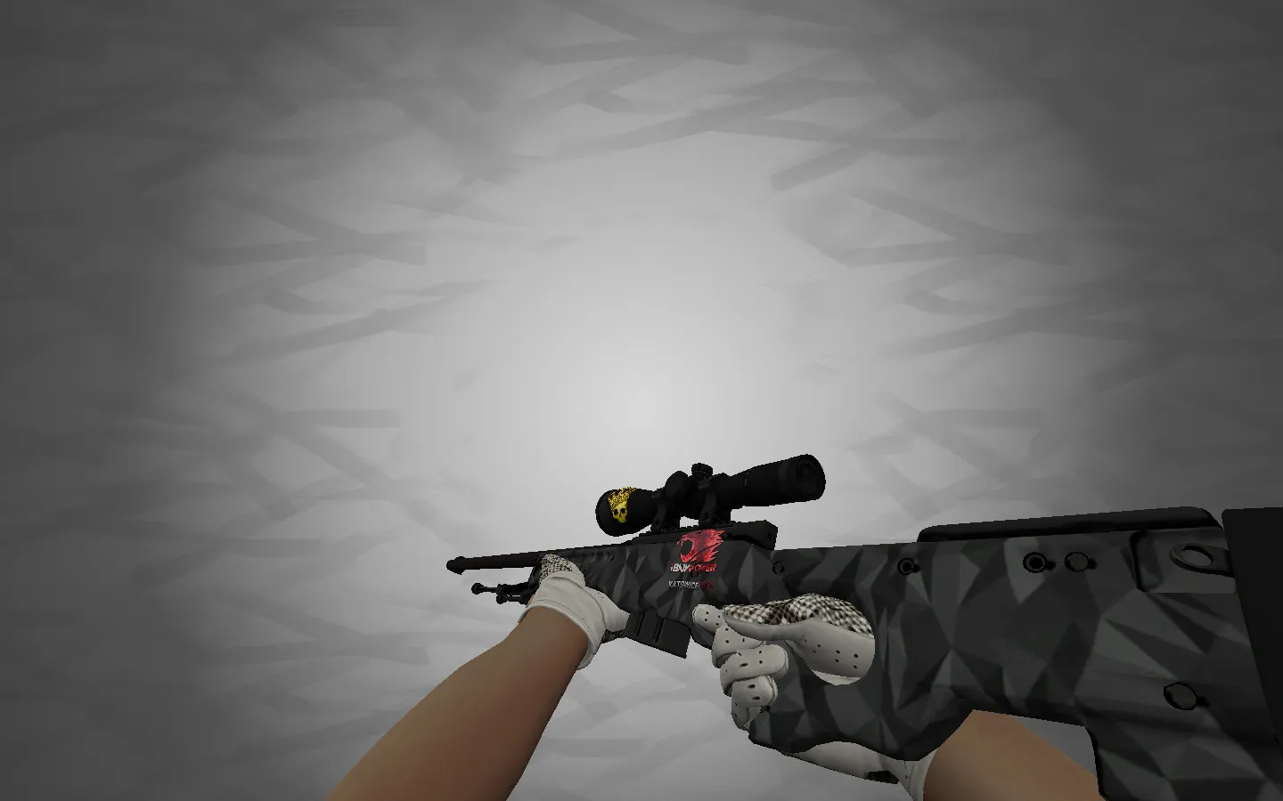 Скриншот Пак моделей оружия CS 1.6 ★ Водительские перчатки | Королевский змей: AK-47, AWP, Glock, M4A4, ножи и звуки