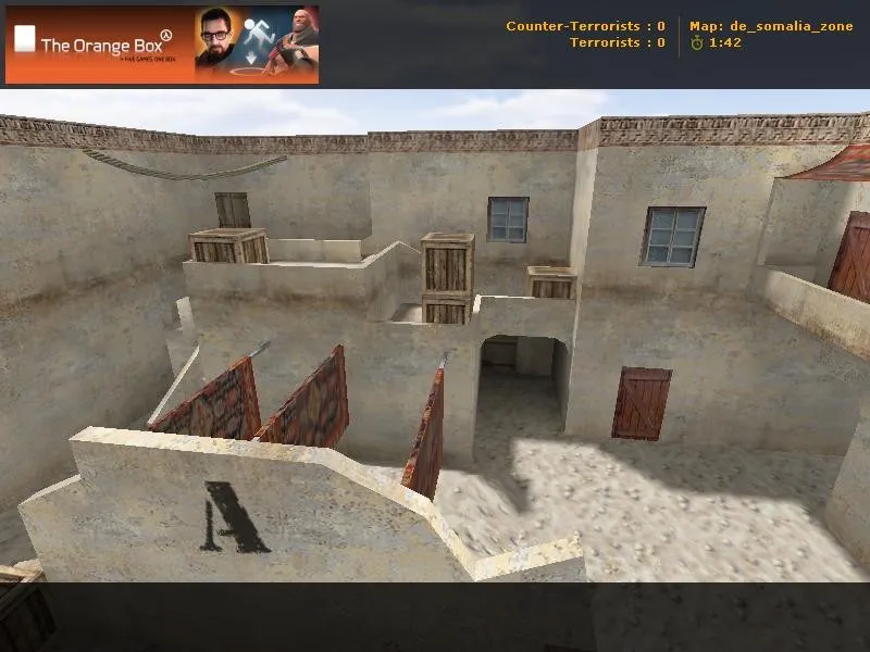 Скриншот Карта de_somalia_zone для CS 1.6 - Тактические преимущества и особенности