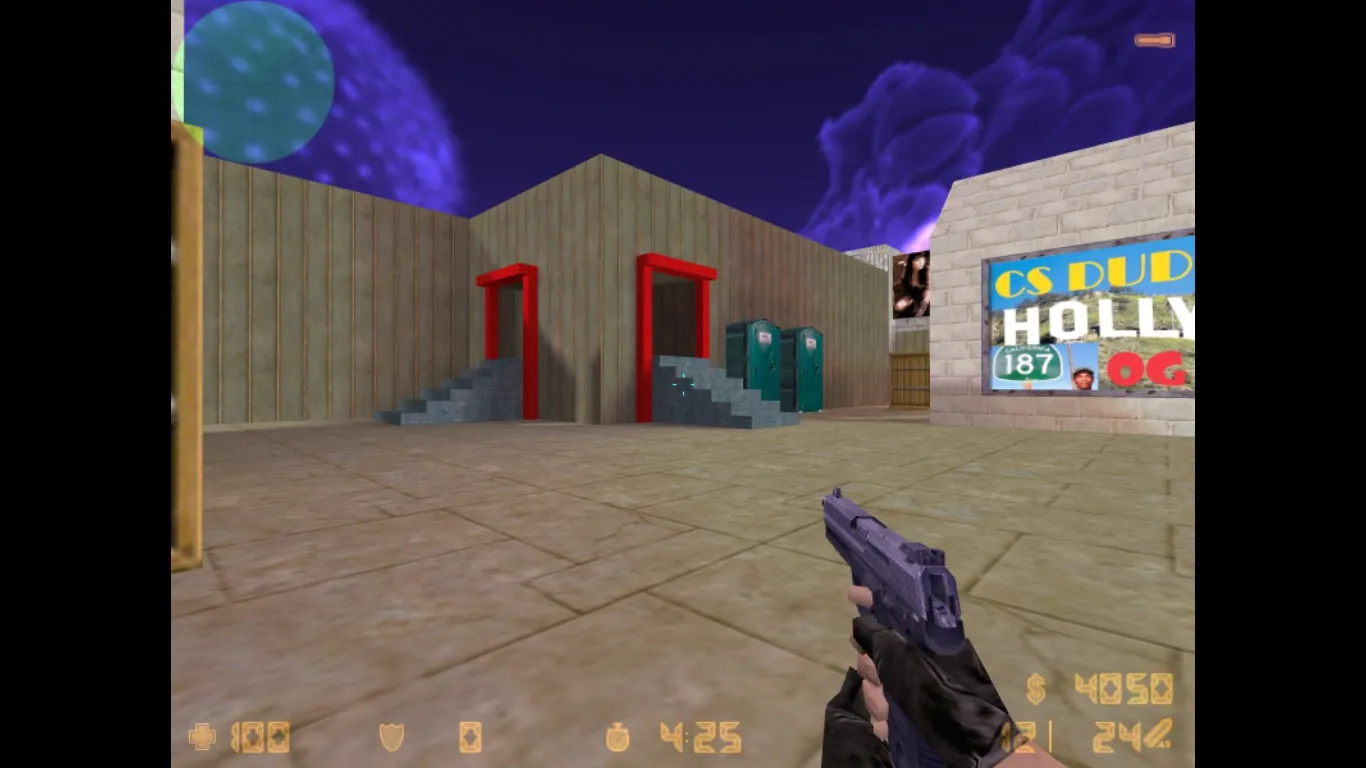 Скриншот  Карта «de_beernbewbz» для CS 1.6: тактика за CT и T, точки, .nav, оптимизация wpoly/epoly