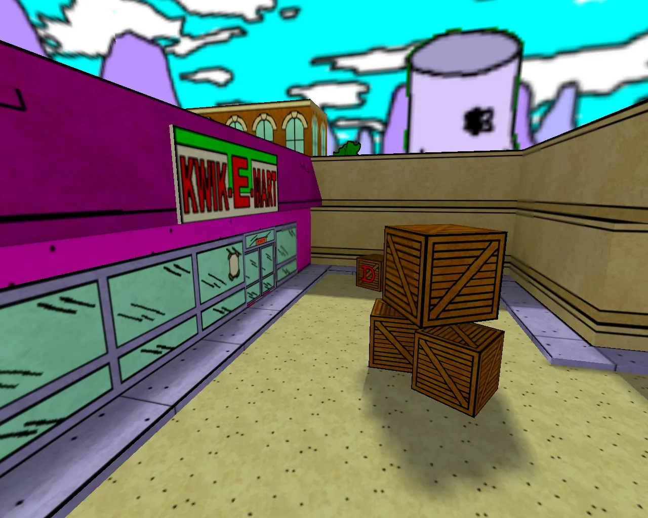 Скриншот Карта de_springfield для Counter-Strike 1.6 - Тактика и оптимизация