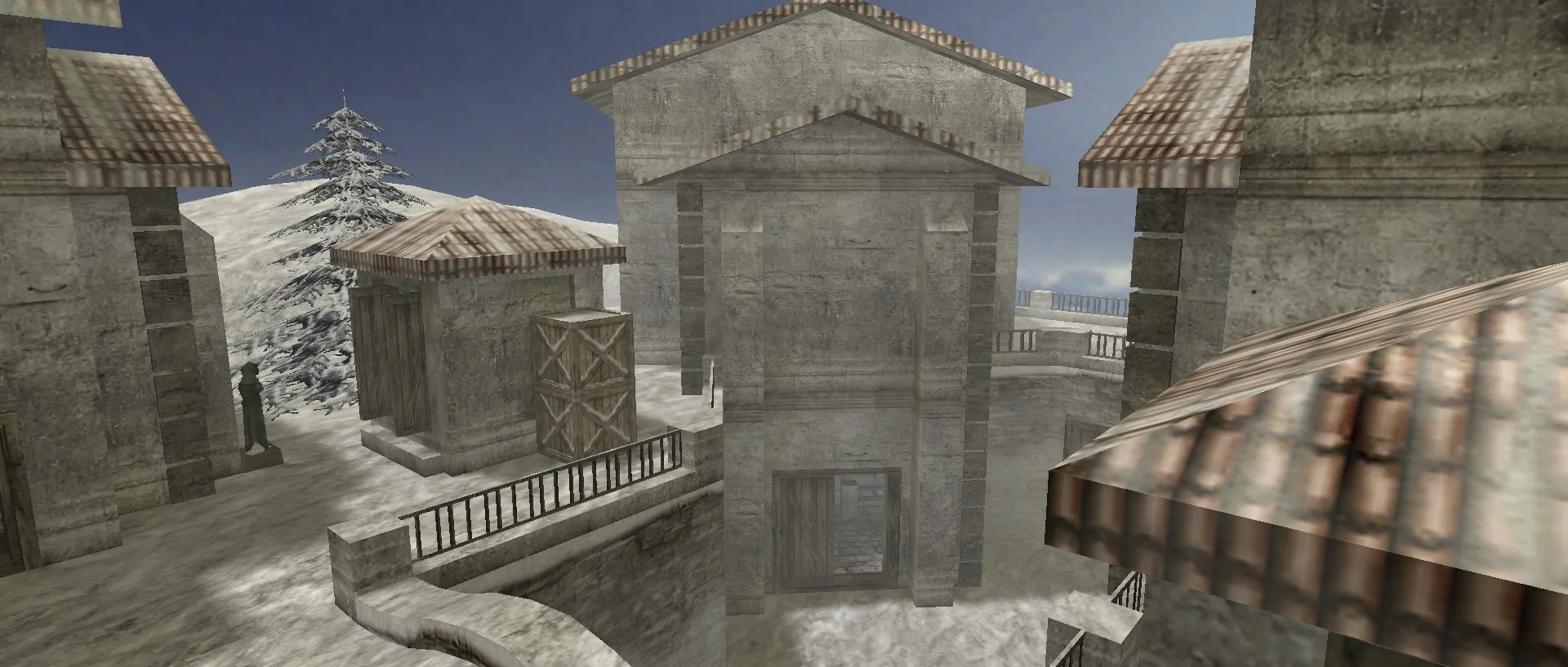 Скриншот  Карта de_monastery для CS 1.6: Полное руководство и тактика