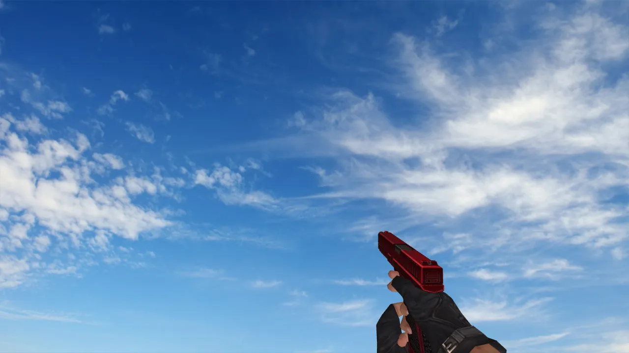 Скриншот Пак моделей оружия «Red Weapons With Tattoo» для CS 1.6: v_, p_, w_ модели, звуки и анимация осмотра