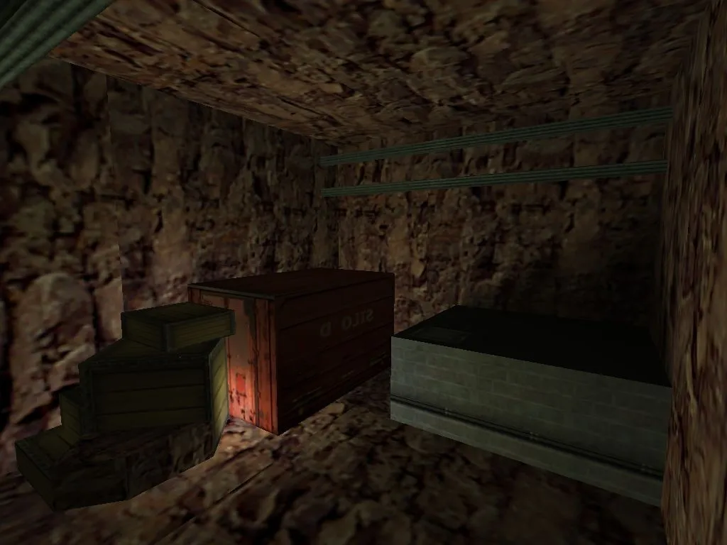 Скриншот  Карта de_nuke2 для CS 1.6: стратегические возможности и тактики