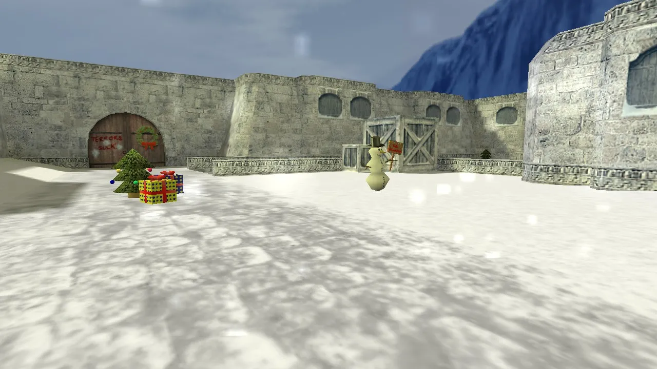 Скриншот  Карта de_xdust2 для CS 1.6: Все особенности и тактики