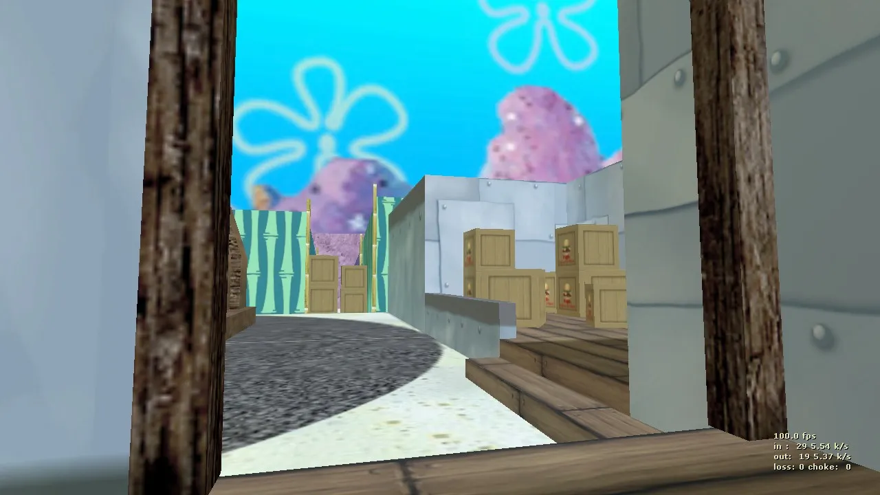 Скриншот  de_bikinibottom для CS 1.6 — карта, тактики, точки, .nav, оптимизация и запуск без риска