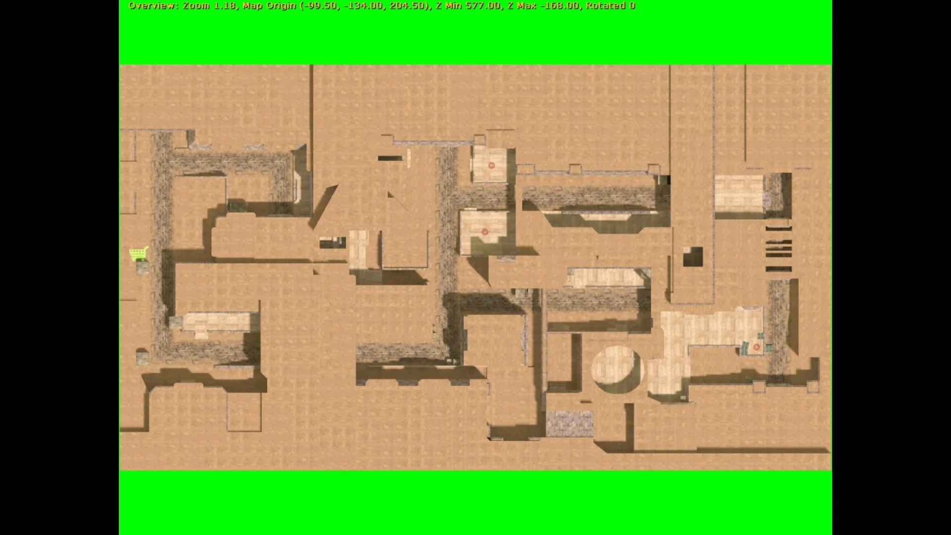 Скриншот  de_dustlong — DE карта для CS 1.6: точки, маршруты, .nav и оптимизация r_speeds