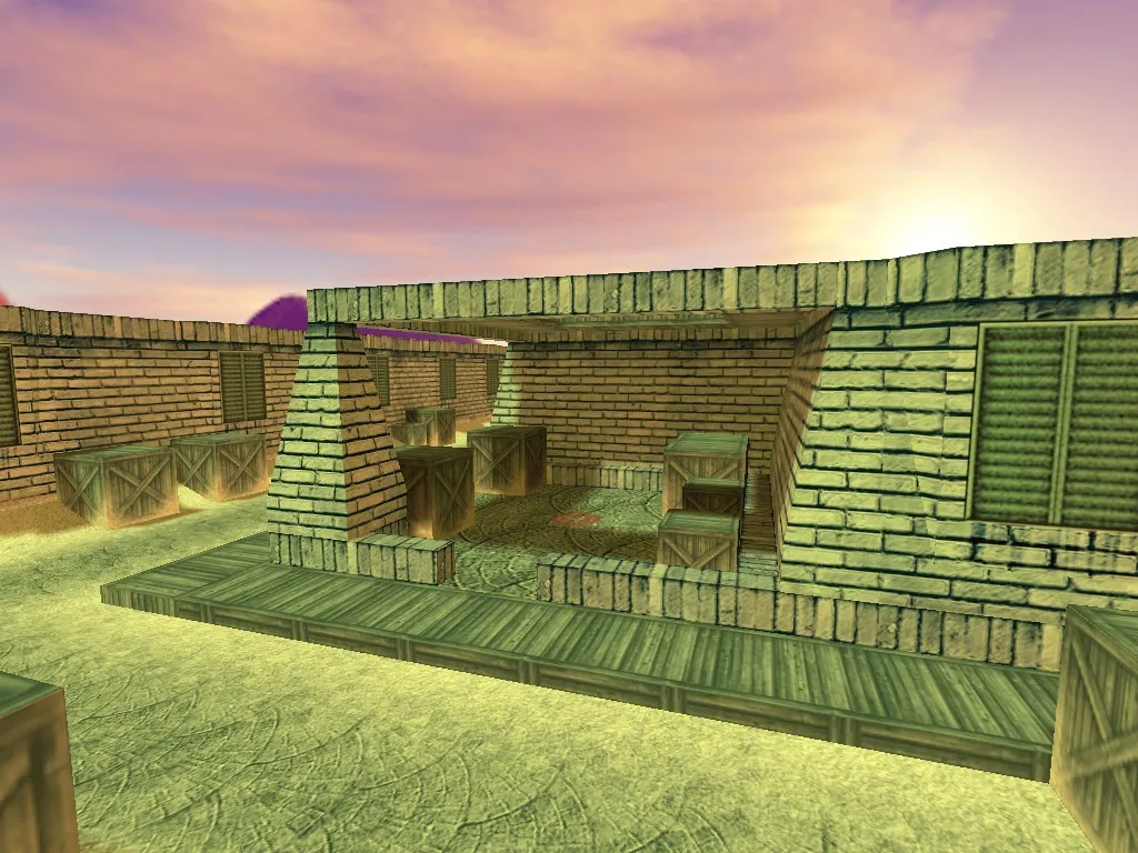 Скриншот Карта de_stupid для Counter-Strike 1.6: Тактика и особенности