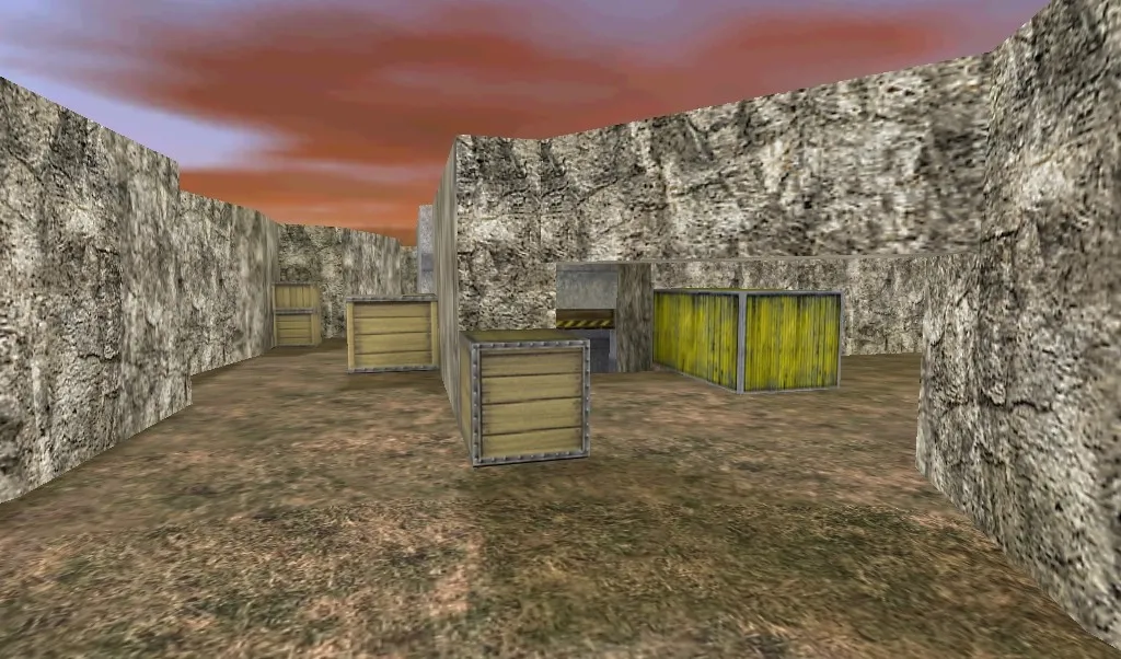 Скриншот Карта «de_mountainpass» для CS 1.6
