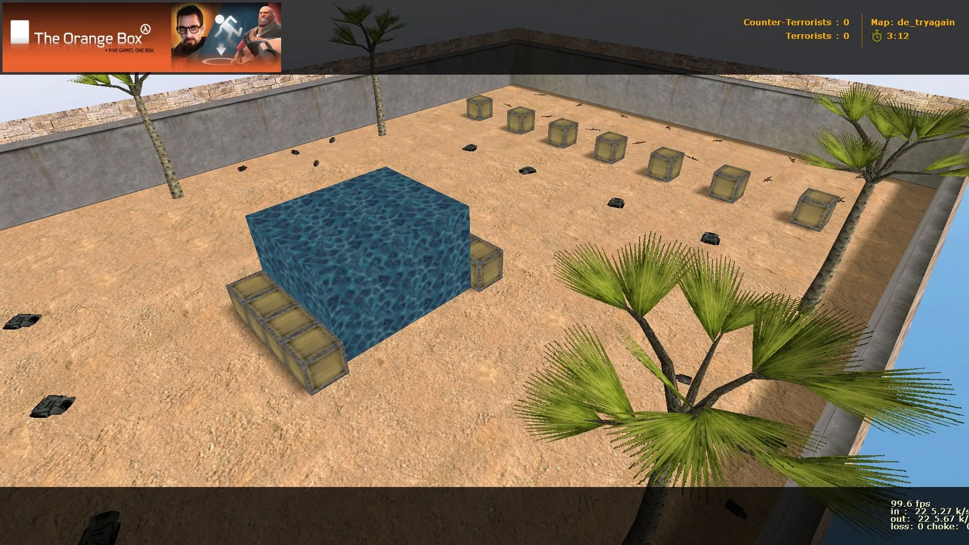 Скриншот  Карта de_tryagain для CS 1.6: тактика и особенности