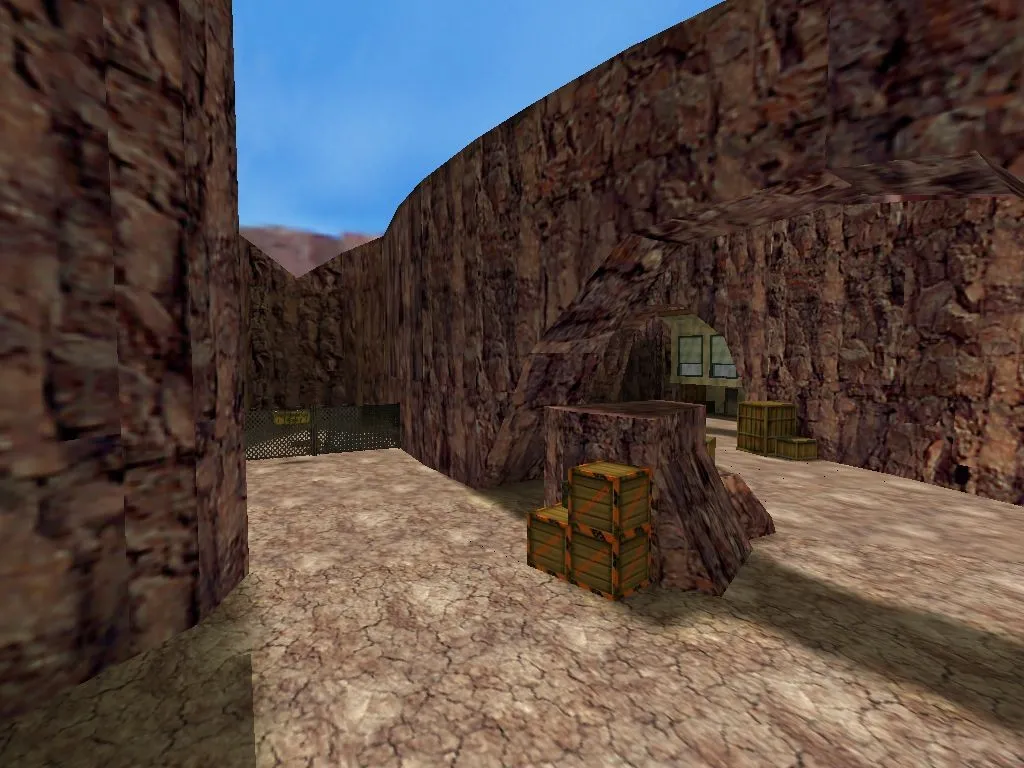 Скриншот  Карта de_militia для CS 1.6: Тактика и особенности