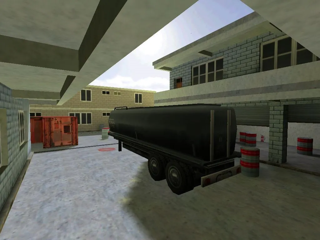 Скриншот  Карта de_stt для CS 1.6 - Тактика и особенности