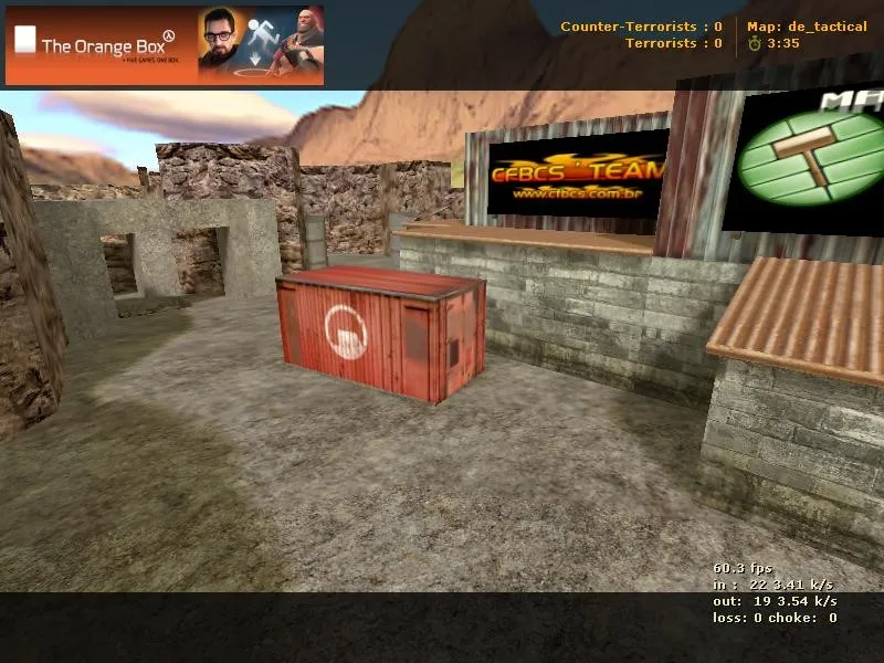 Скриншот Карта de_tactical для Counter-Strike 1.6: Тактические возможности и оптимизация