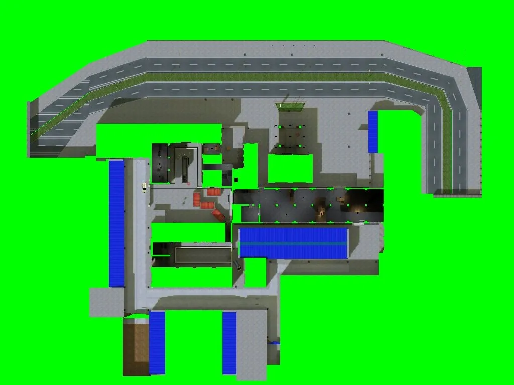 Скриншот  Карта de_stt для CS 1.6 - Тактика и особенности
