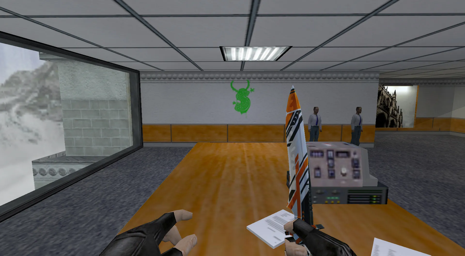 Скриншот Граффити «Побрякушка» для CS 1.6 - Уникальный стиль в игре