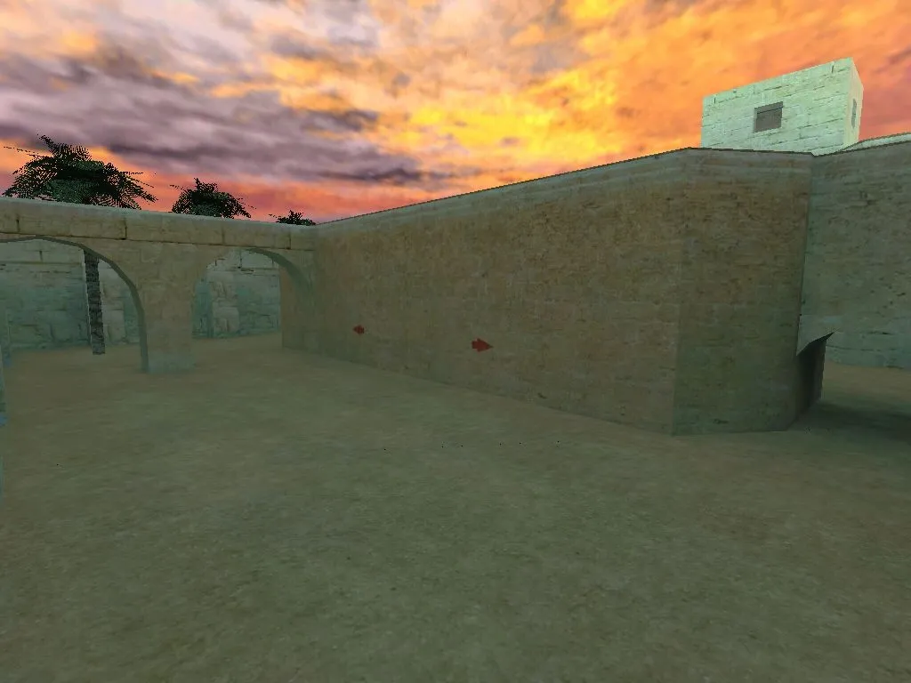 Скриншот Карта de_sultan_dust для CS 1.6: Тактика и Оптимизация