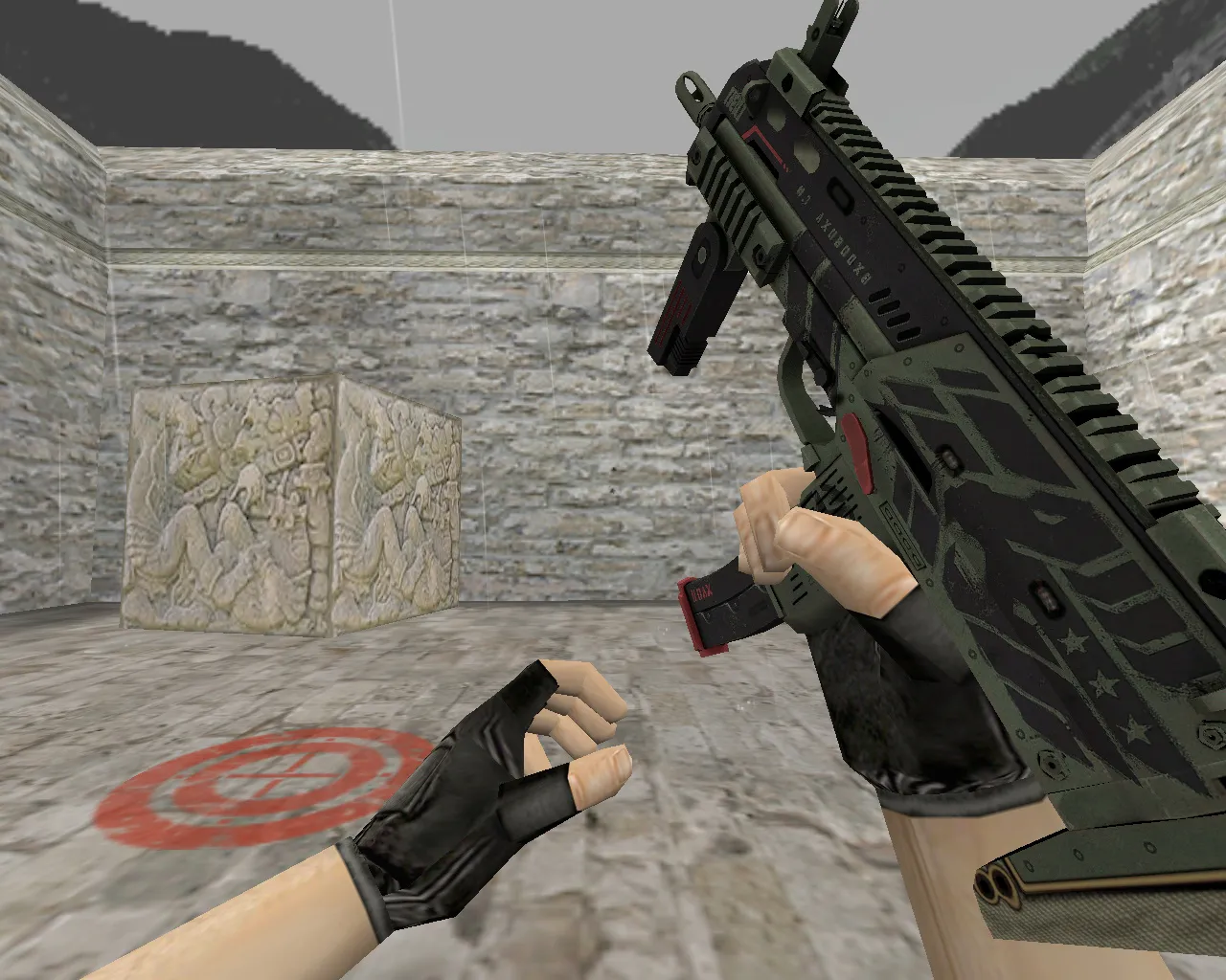 Скриншот MP7 | Диверсант (Guerrilla) для CS 1.6 - Модели оружия