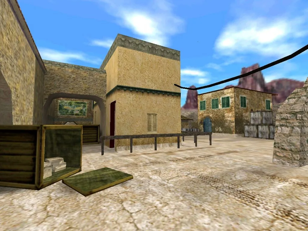 Скриншот  Карта de_roadtrip для CS 1.6 - Тактические возможности и баланс сторон