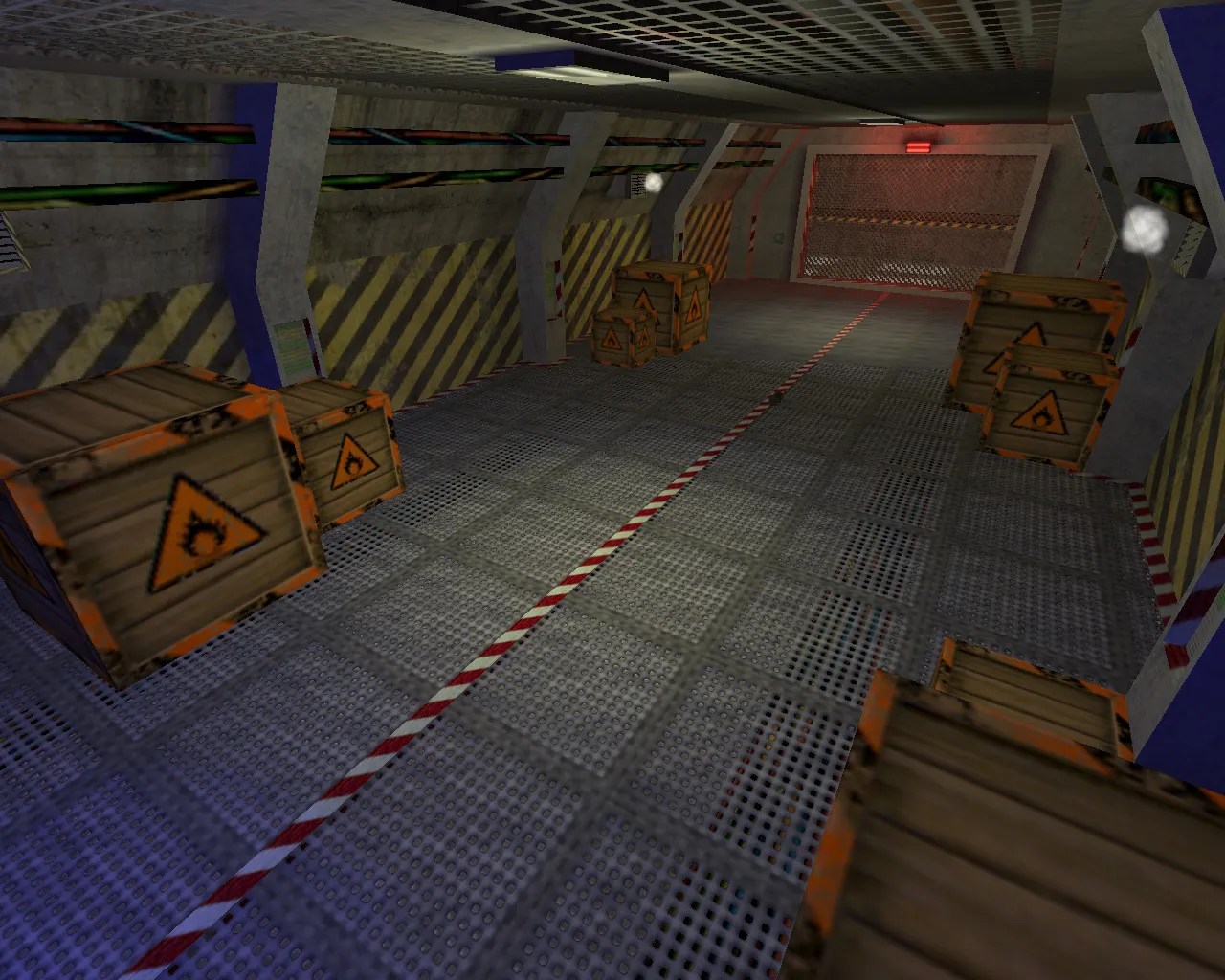 Скриншот  Карта 1hp_gates для CS 1.6: ножевые раунды, баланс точек, .nav для ботов и оптимизация