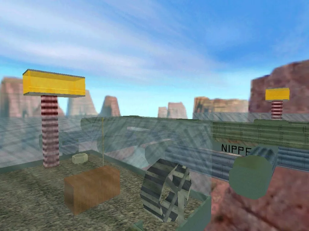 Скриншот  Карта «hamsters» для CS 1.6: Тактика, баланс и оптимизация