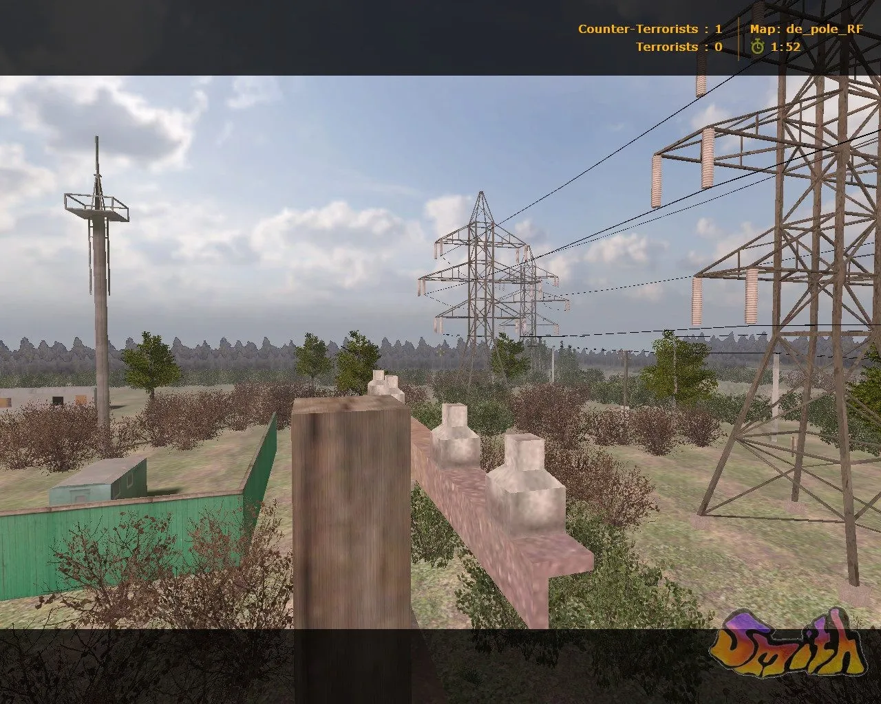 Скриншот  Карта de_pole_rf для CS 1.6 - Тактические возможности и особенности