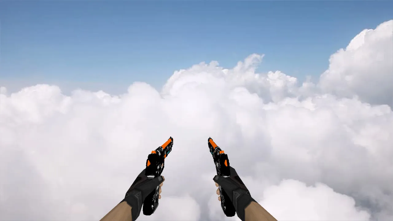 Скриншот Модель «Dual Berettas Next Technology» для CS 1.6 - высокая детализация и качество