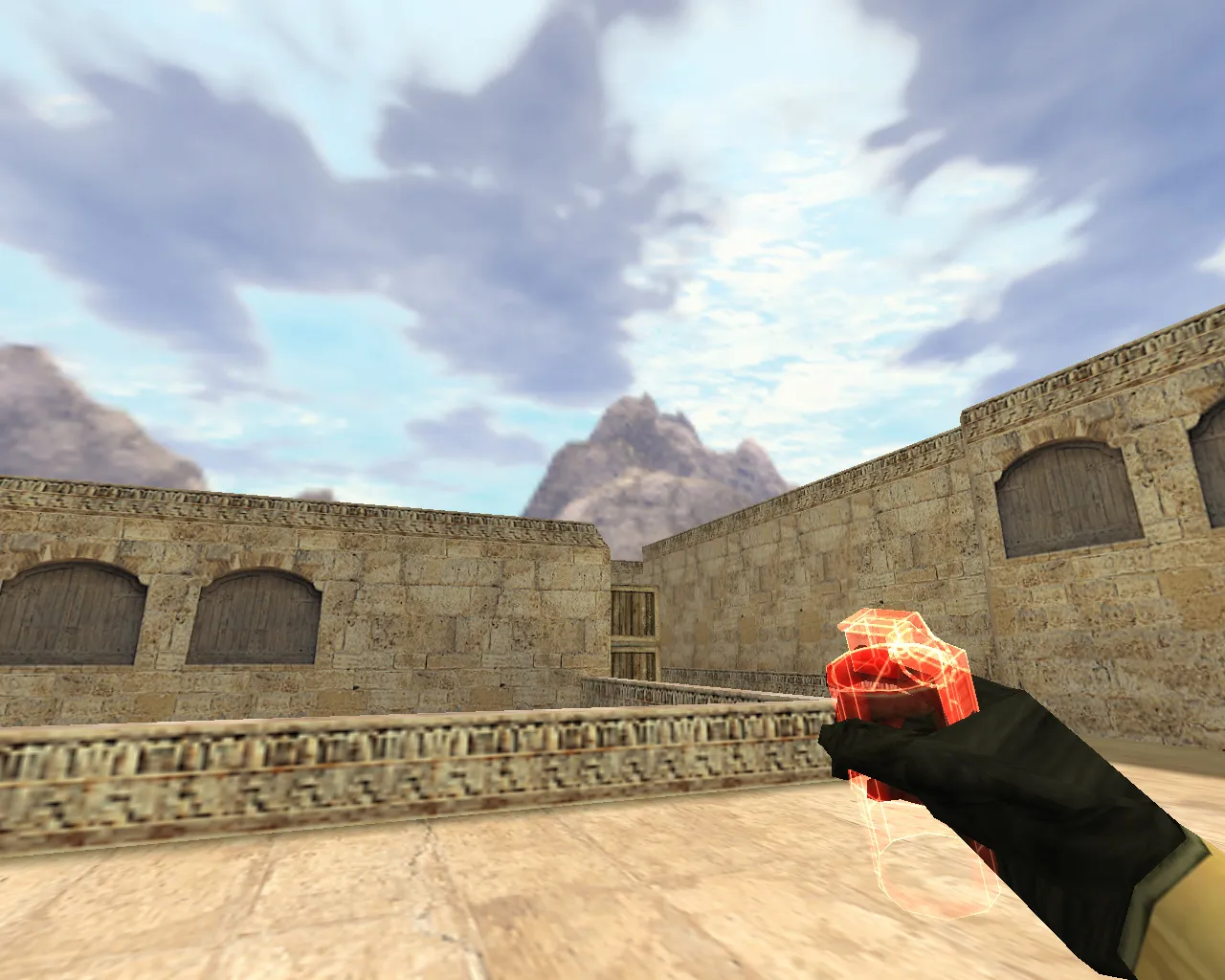 Скриншот Модель «Прозрачные гранаты ТРОН» v_ для CS 1.6: звуки, анимация осмотра, текстуры и v/p/w модели под гранаты