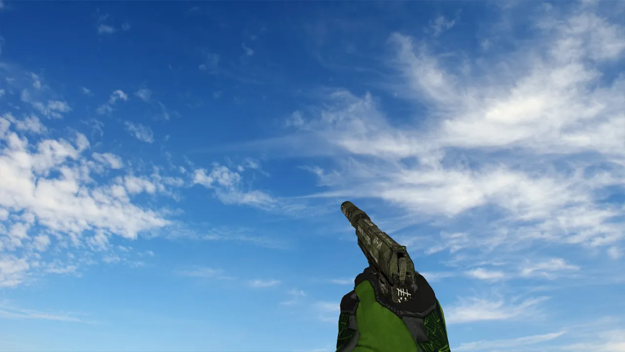 Скриншот  Пак моделей Specialist Gloves Emerald Web Pack для CS 1.6: v_/p_/w_ модели, звуки, анимация осмотра и качество текстур