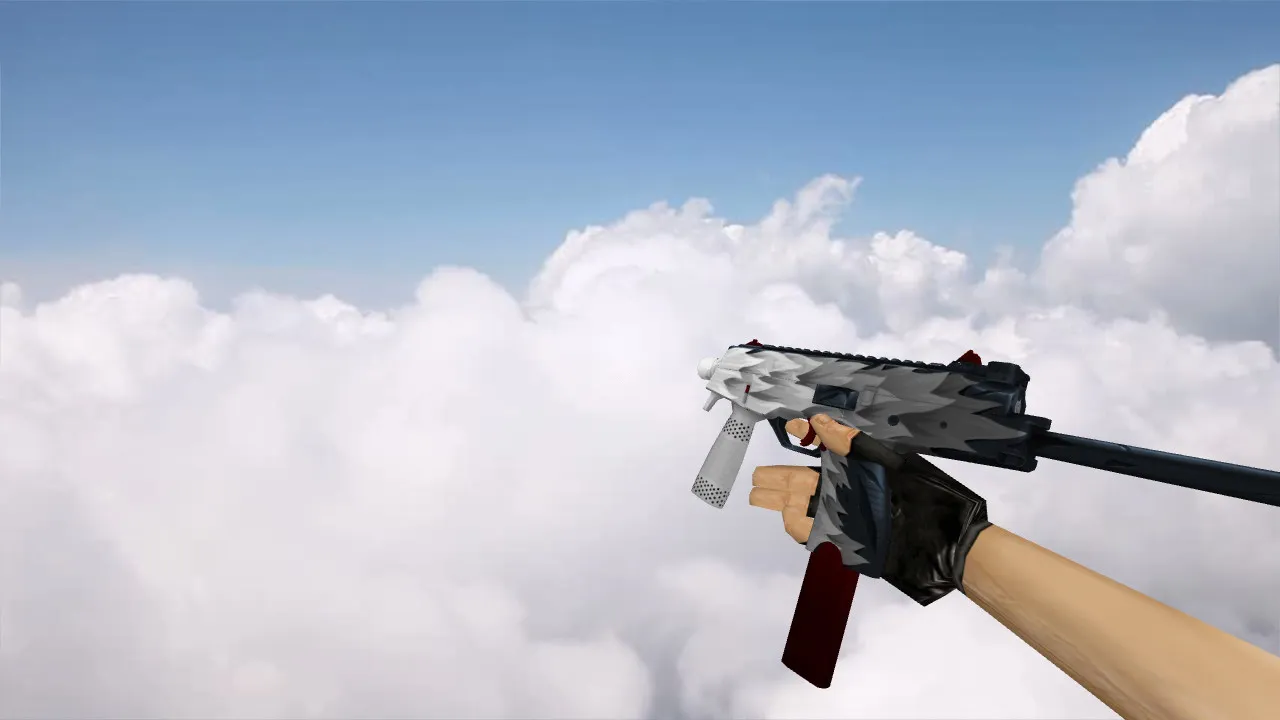 Скриншот Модель MP9 White Fang для CS 1.6 - Качество и Уникальность