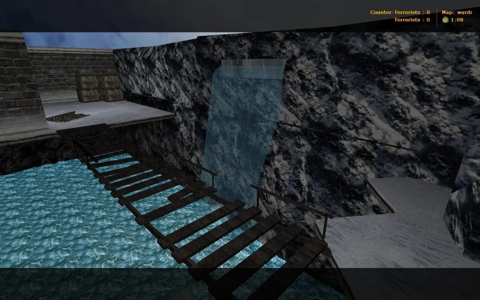 Скриншот  deathrun_war_beta4 для CS 1.6: тактика, точки, .nav для ботов и оптимизация карты