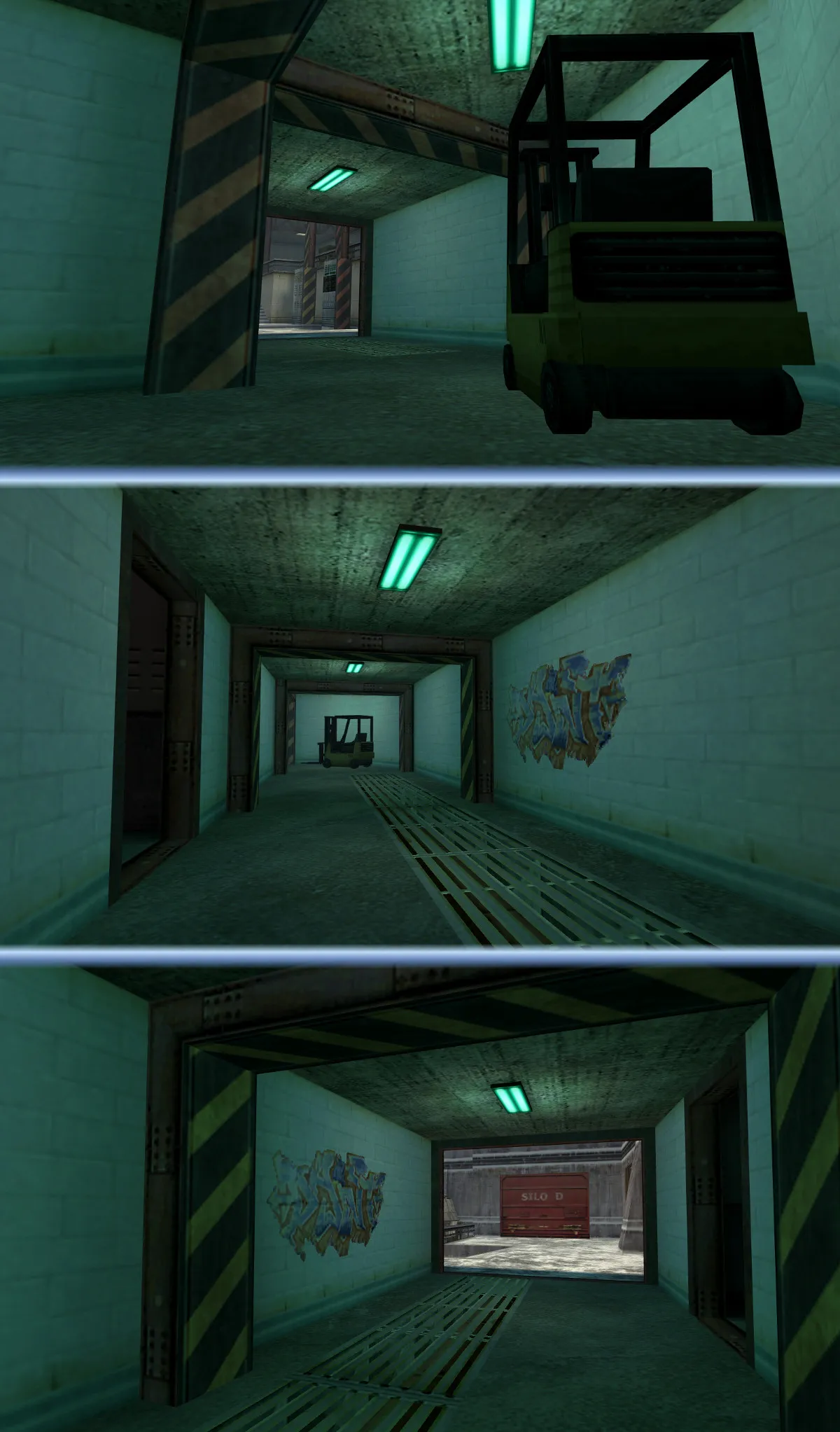 Скриншот  Карта «de_invictus_v12» для CS 1.6: Тактический анализ и детали