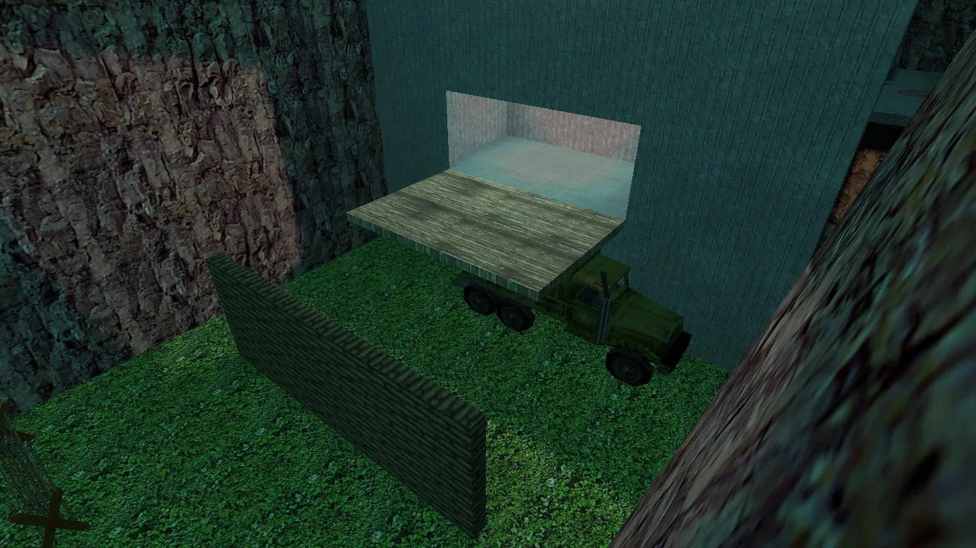 Скриншот  Карта de_1on1 для CS 1.6: тактика 1v1, точки, .nav для ботов, оптимизация wpoly/epoly