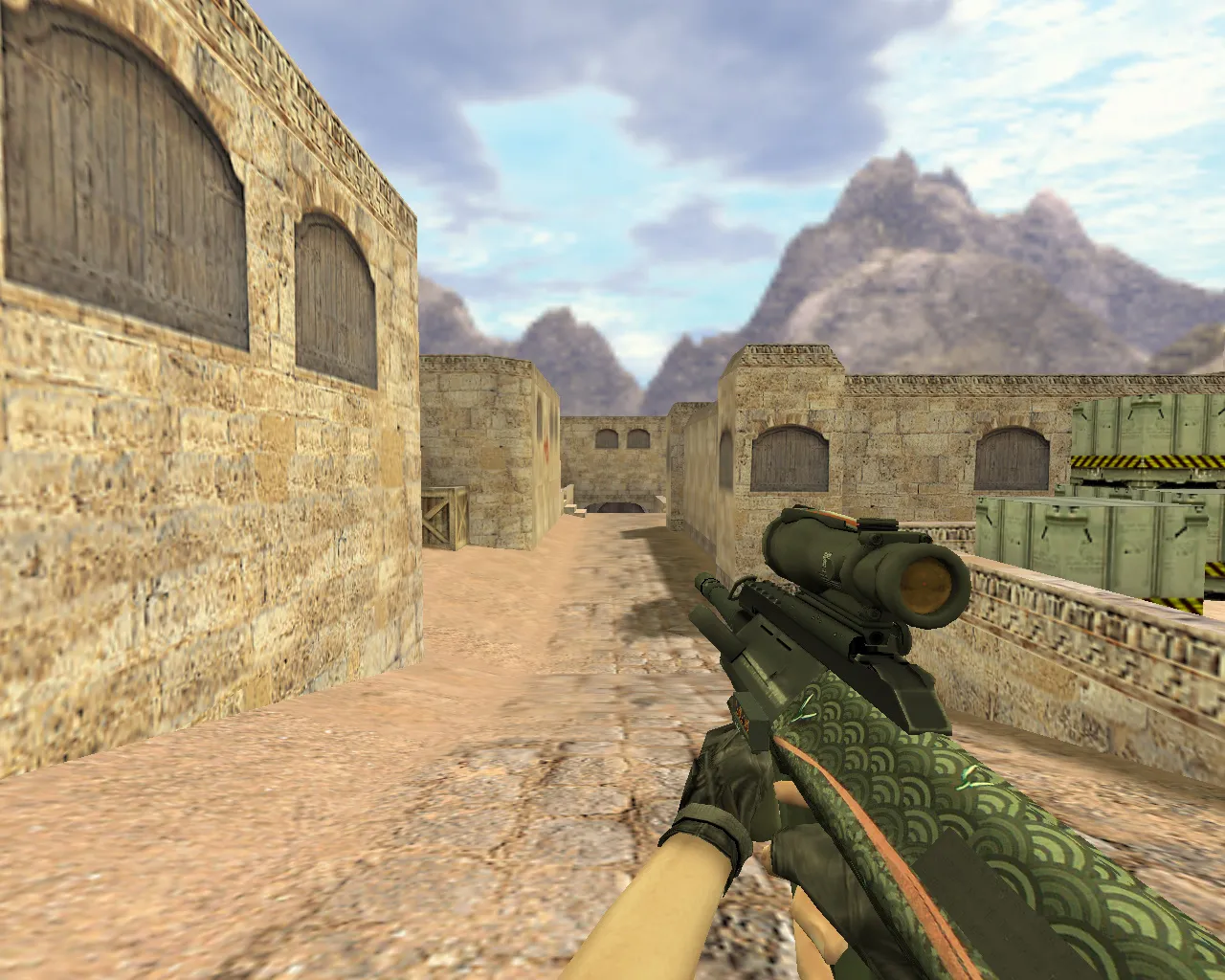 Скриншот Модель AUG Хамелеон для CS 1.6 - Идеальный выбор для игроков