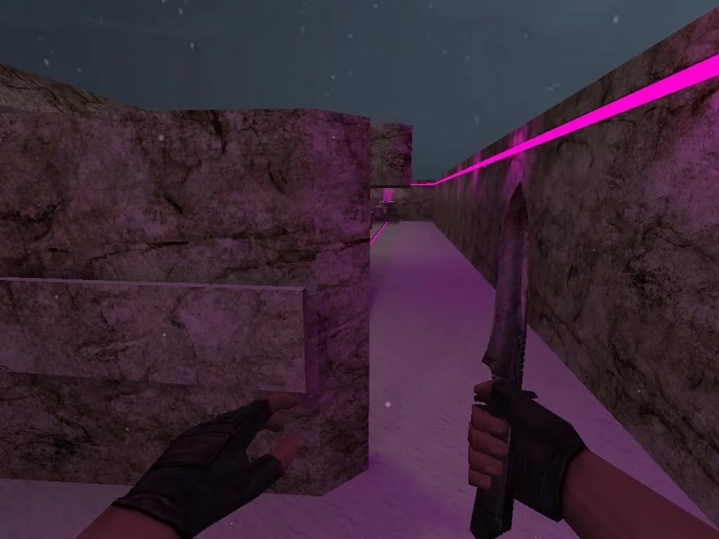 Скриншот  deathrun_indro_f для CS 1.6: карта Deathrun, баланс сторон, точки, .nav, оптимизация