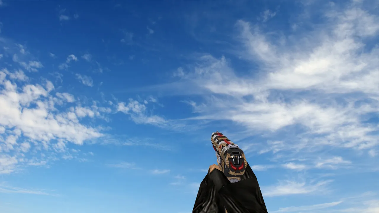 Скриншот Модель P2000 Faust для CS 1.6 - Качественные текстуры и анимации