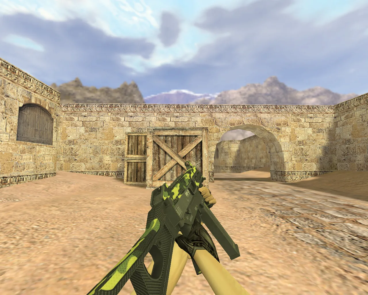 Скриншот Модель UMP-45 Бунт для CS 1.6 - Скачай прямо сейчас