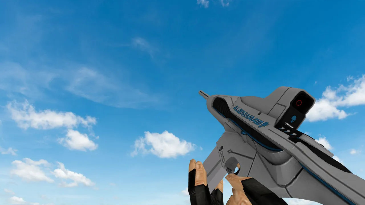 Скриншот Модель «M4A1 Alienware» для CS 1.6 - Все о характеристиках и установке