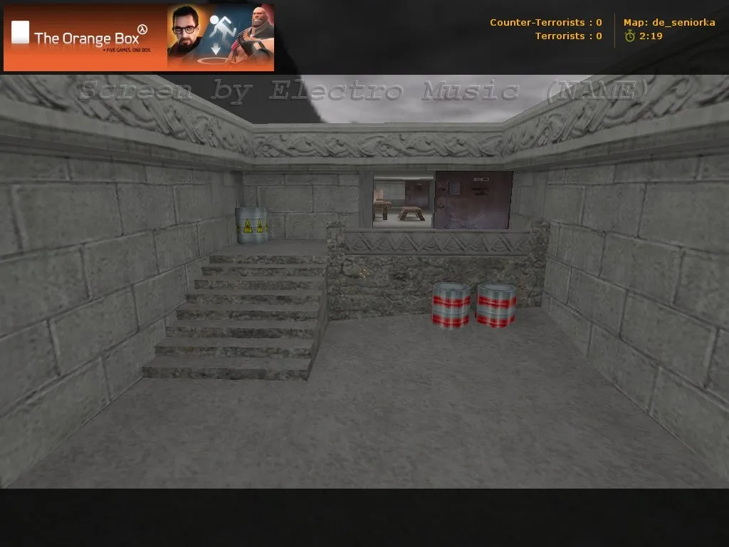 Скриншот Карта de_seniorkax для Counter-Strike 1.6: Тактика и особенности
