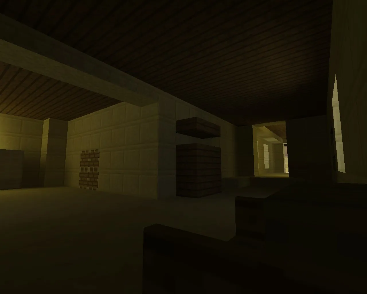 Скриншот Карта «de_mirage_minecraft» для CS 1.6