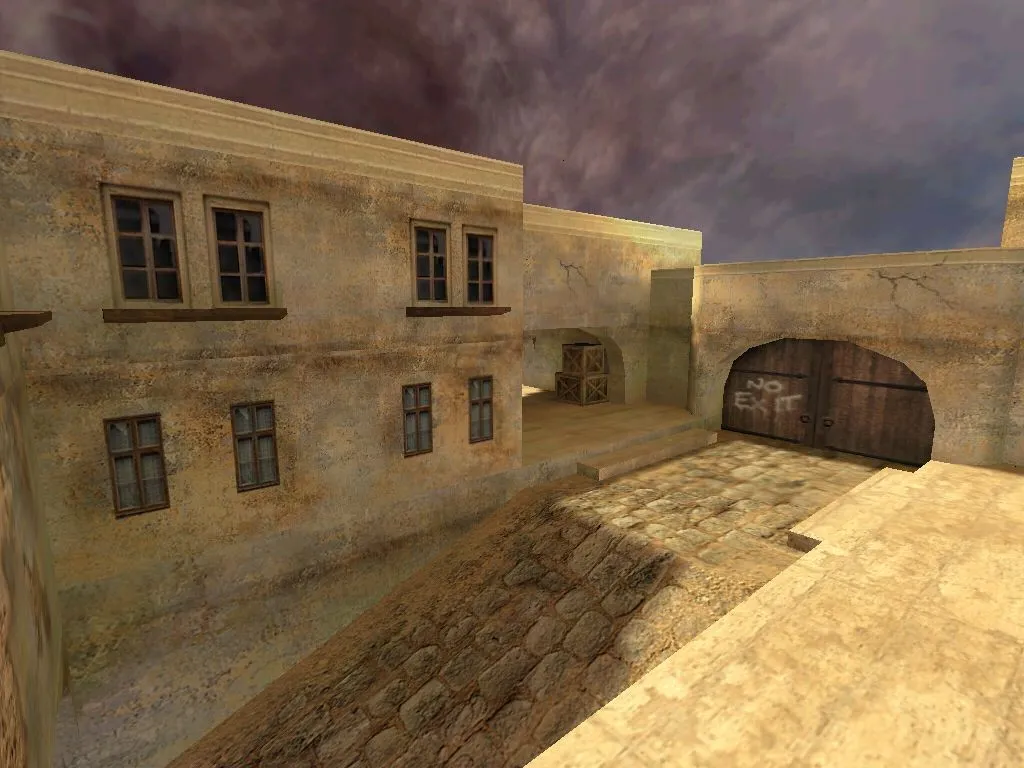 Скриншот  Карта de_wraith для CS 1.6: тактика и особенности